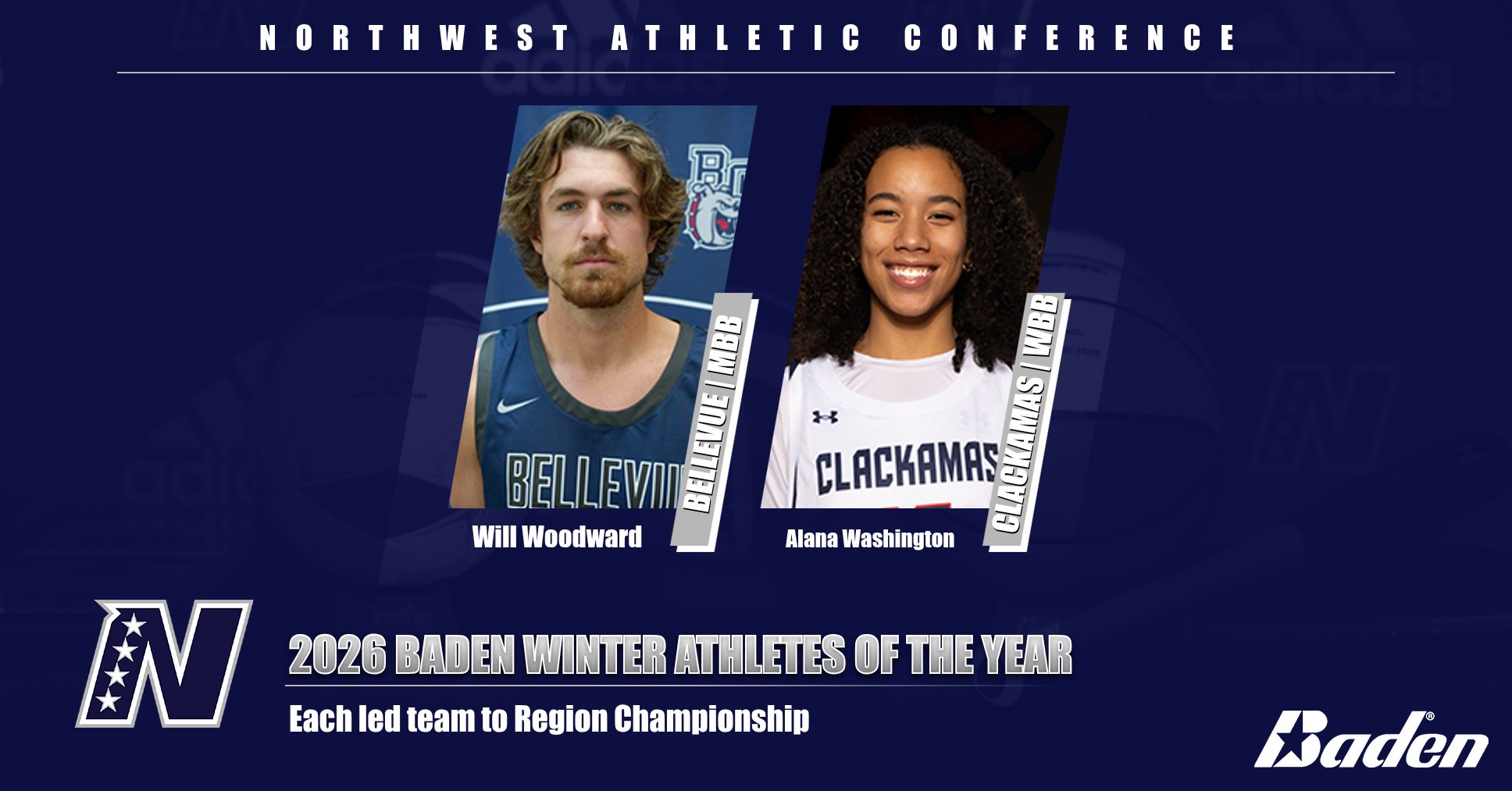 NWAC Announces Baden Winter Athletes of the Year