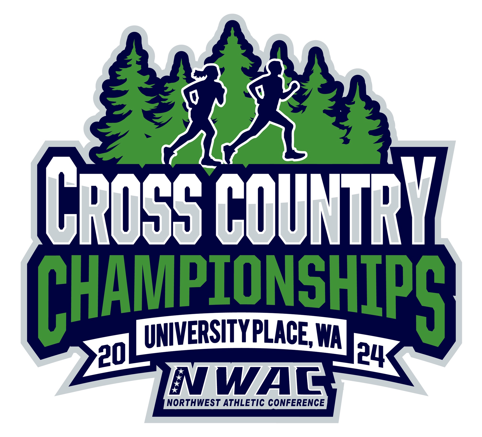 NWAC Cross Country Championships logo - basic